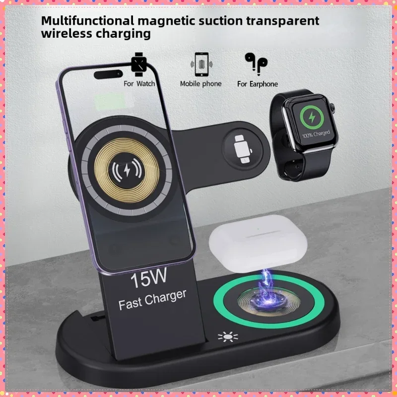 Watch 7 Smartwatch Iphone - 15W 고속 무선 충전 스탠드 3
