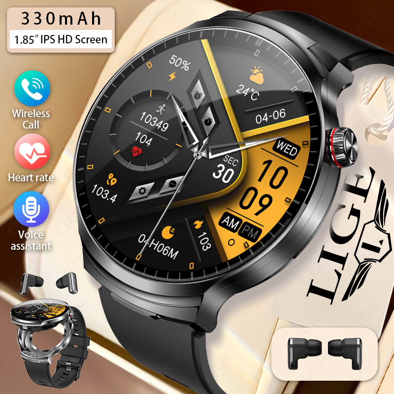 Smartwatch Noise Watches - LIGE 2026 새로운 TWS 2 in