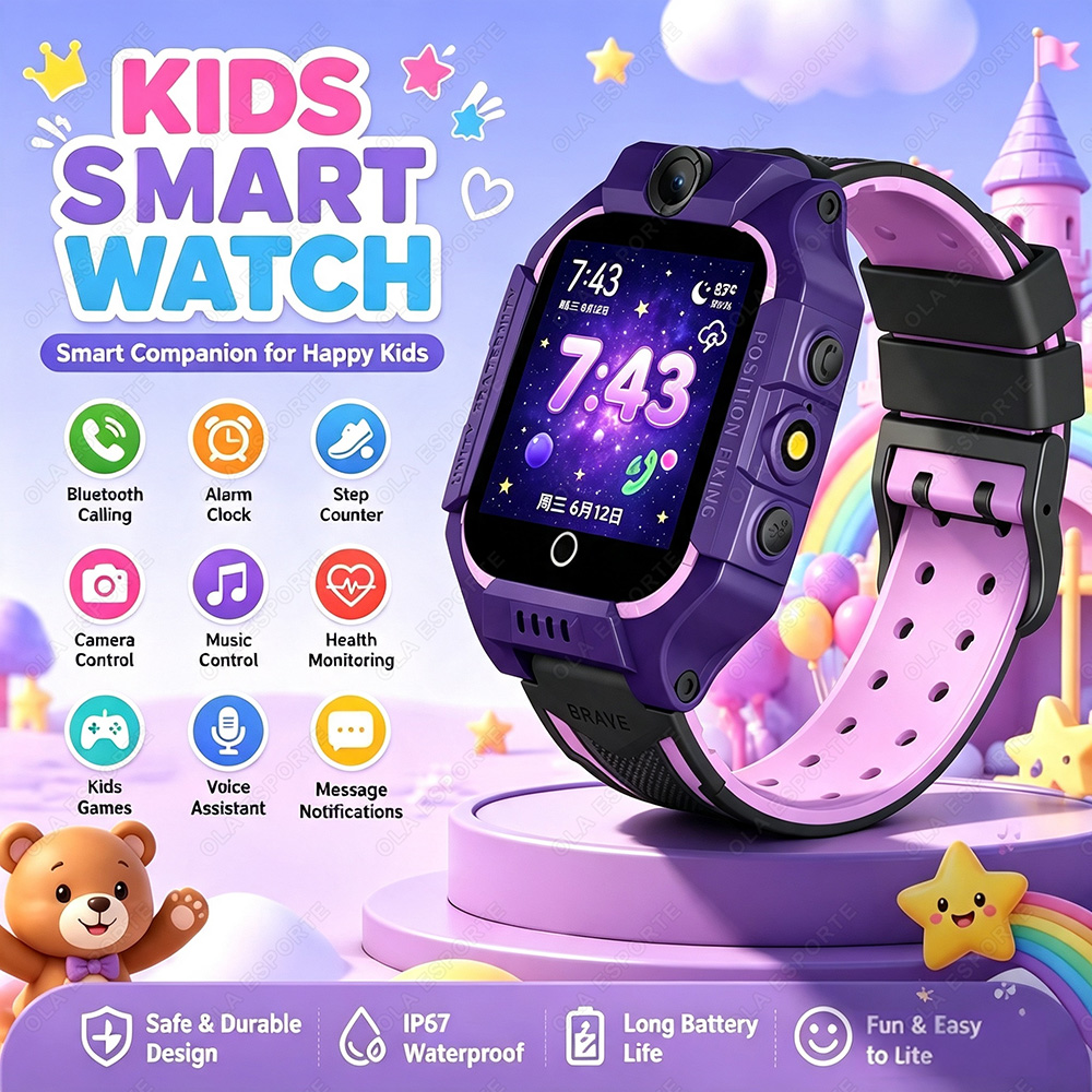 Smartwatch Watches Gift For Boys - 2027년 신제품 2G 키즈 스마트워치, SIM