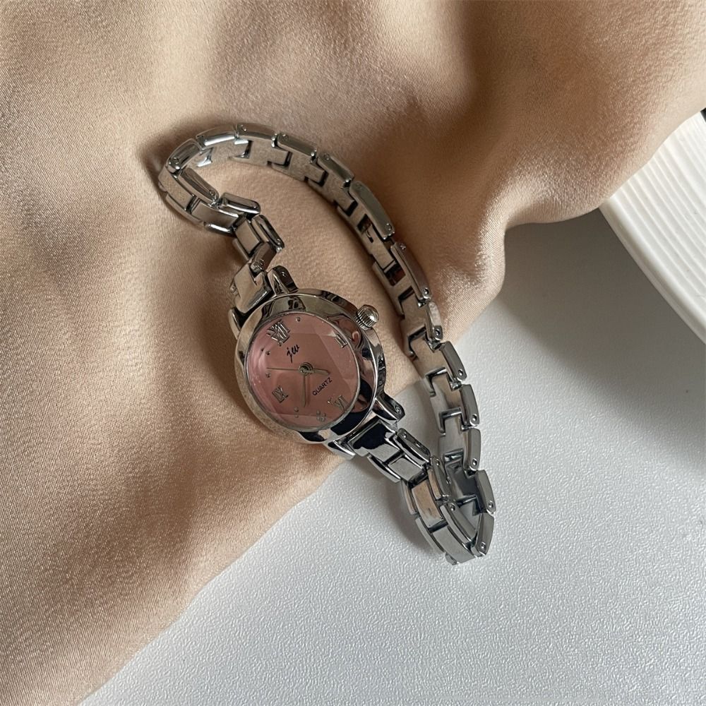 Smartwatch Vintage Watches For Women - 세련되고 정교한 골드 손목시계, 작은 원형