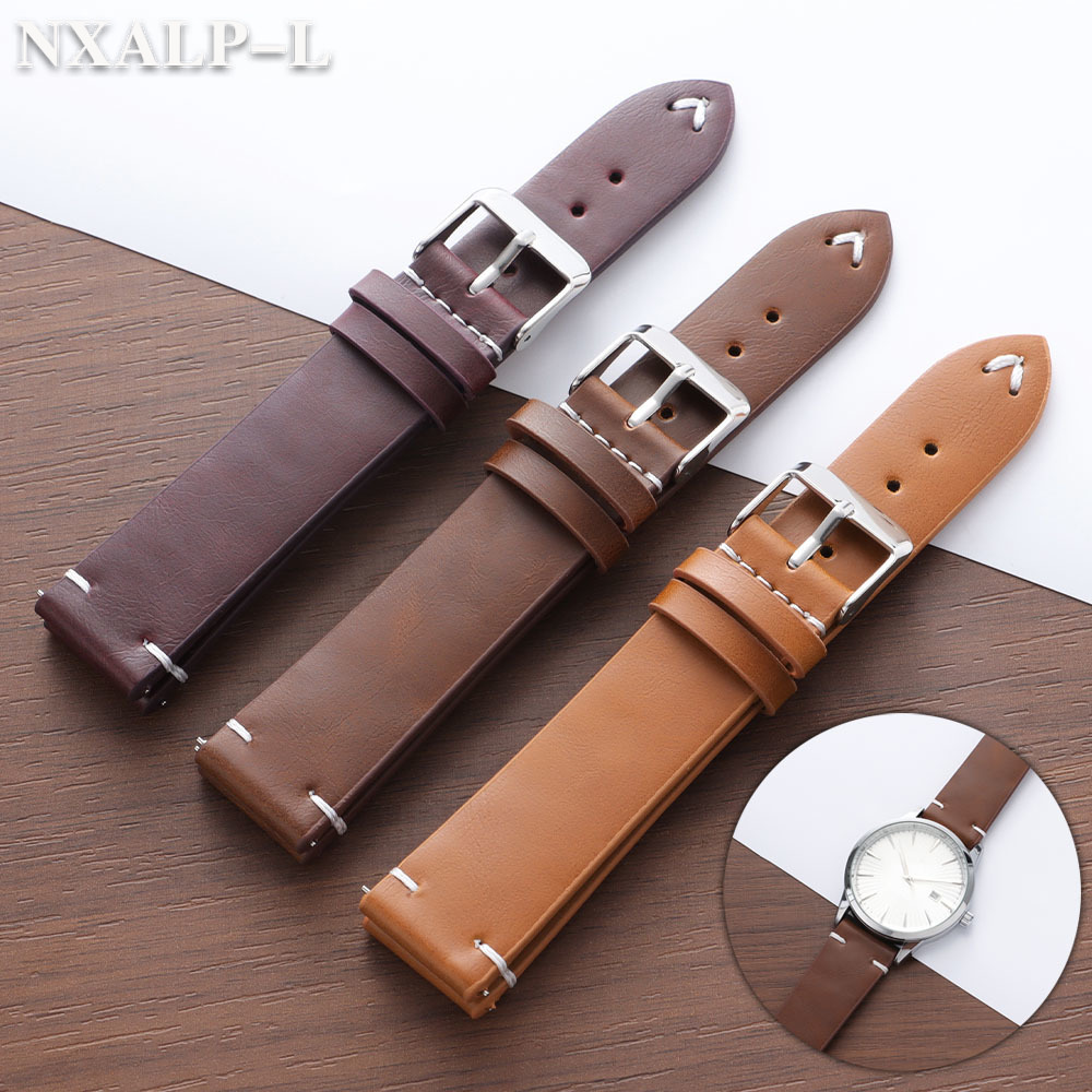 Smartwatch Vintage Watches For Women - 스티칭 브레이슬릿 18mm 20mm 22mm 세이코