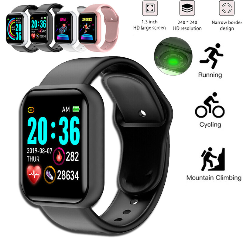 Smartwatch Digital Watches For Women - 남녀공용 디지털 시계, 혈압 심박수 모니터,