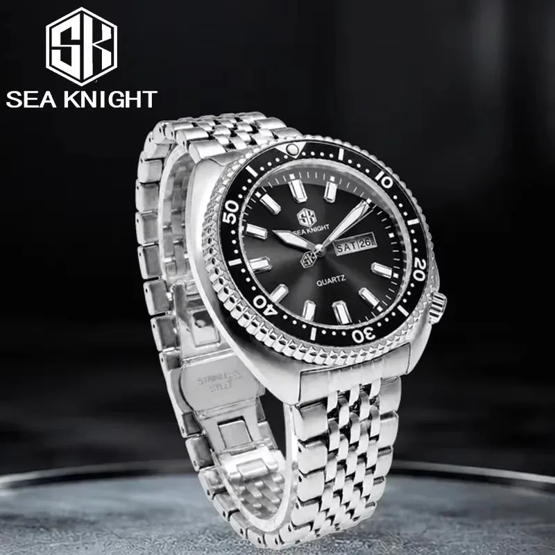 SEA KNIGHT 남성용 럭셔리 비즈니스 쿼츠 시계, - Smartwatch Casual Watches For Men 리뷰 및 가격