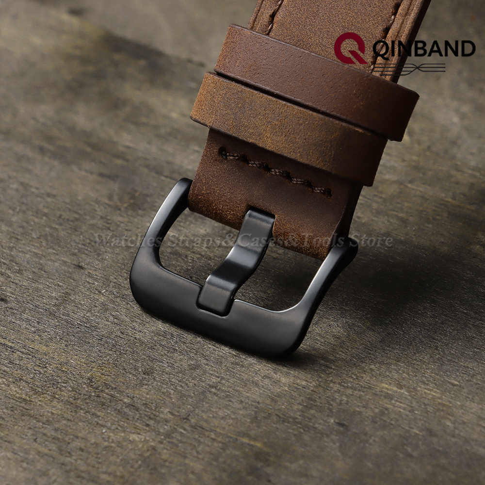 빈티지 통기성 가죽 시계 밴드 18mm 20mm 22m - Smartwatch Vintage Watches For Women 리뷰 및 가격