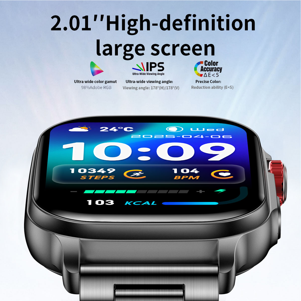 2026 스마트워치 2.01'' 피트니스 트래커 140 - Smartwatch Watches Girls 리뷰 및 가격