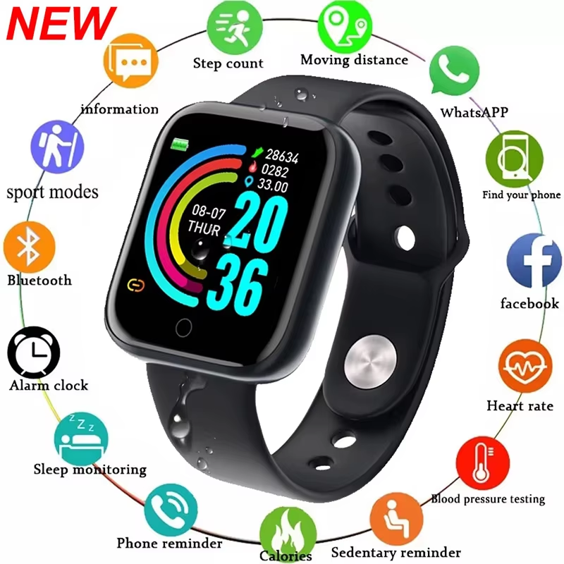 스마트 시계 남성 여성 손목 시계 스마트 시계 메시지  - Smartwatch Watches Girls 리뷰 및 가격