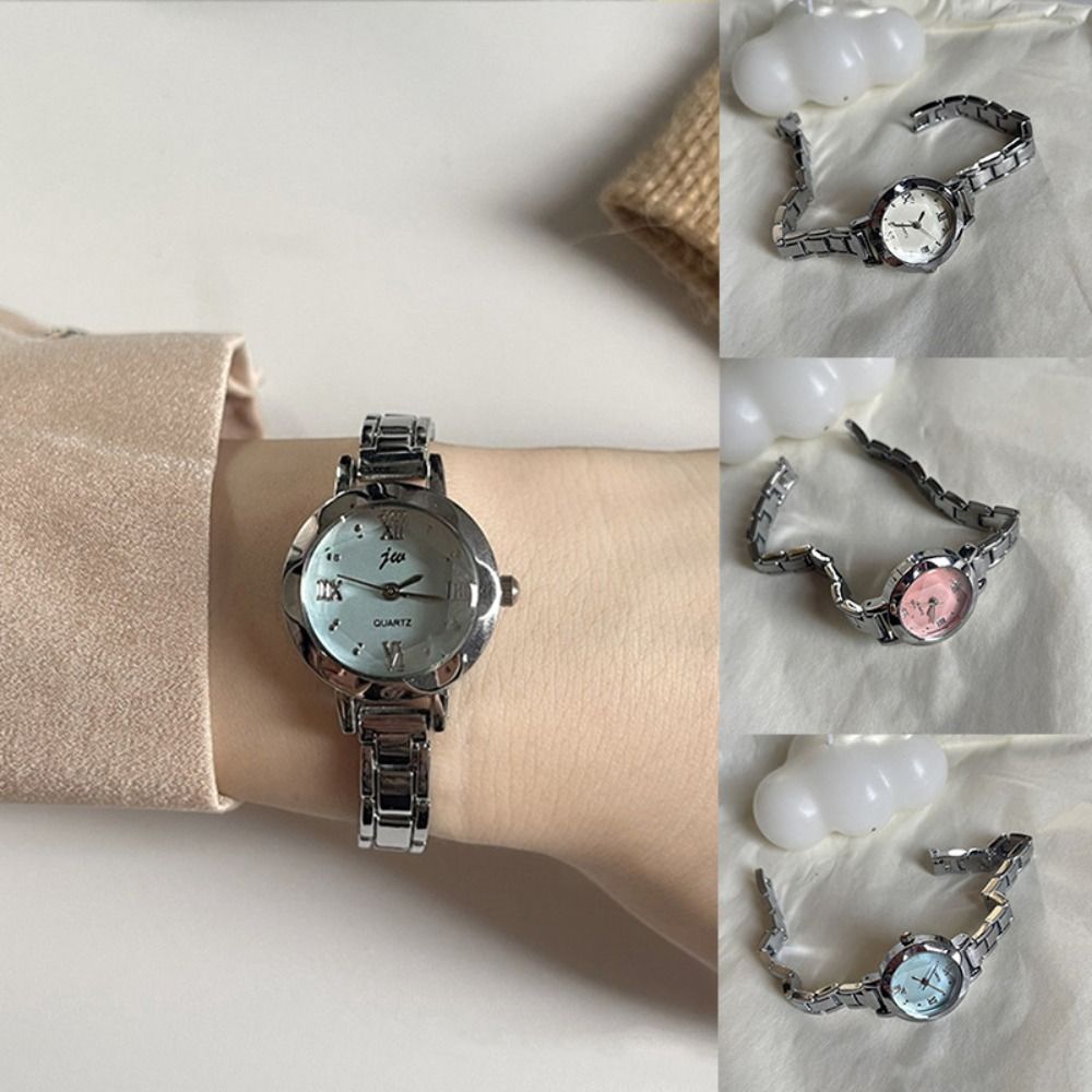 클래식 절묘한 황금 손목 시계 라이트 럭셔리 작은 라운 - Smartwatch Vintage Watches For Women 리뷰 및 가격