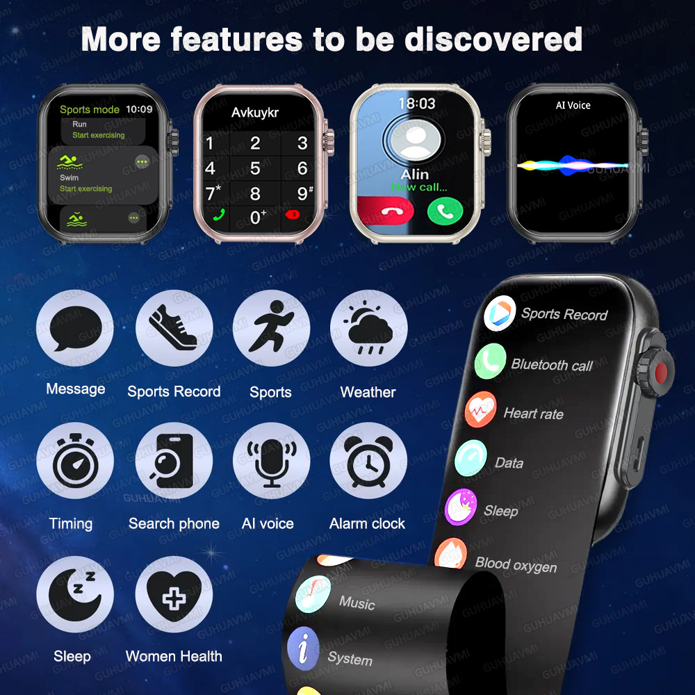 IOS 시계 울트라 2 SE 남성 여성 스마트 팔찌 1 - Smartwatch Watches For Women Branded 리뷰 및 가격