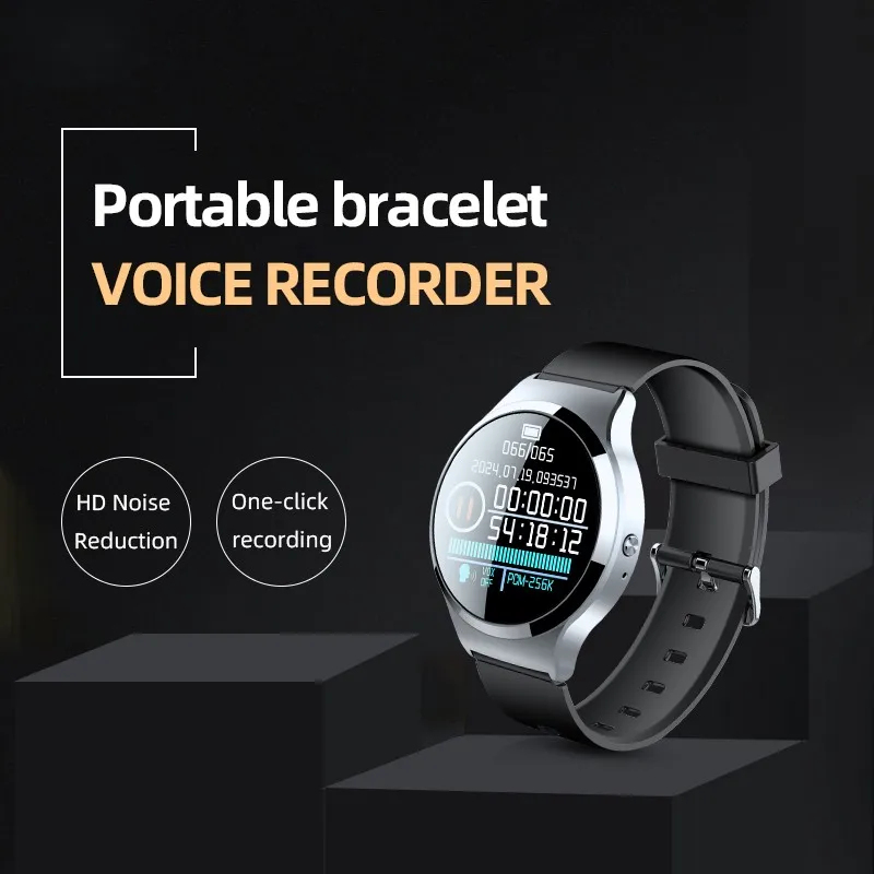 원버튼 녹음 S8 워치 미니 사운드 활성화 디지털 디스 - Smartwatch Noise Watches 리뷰 및 가격