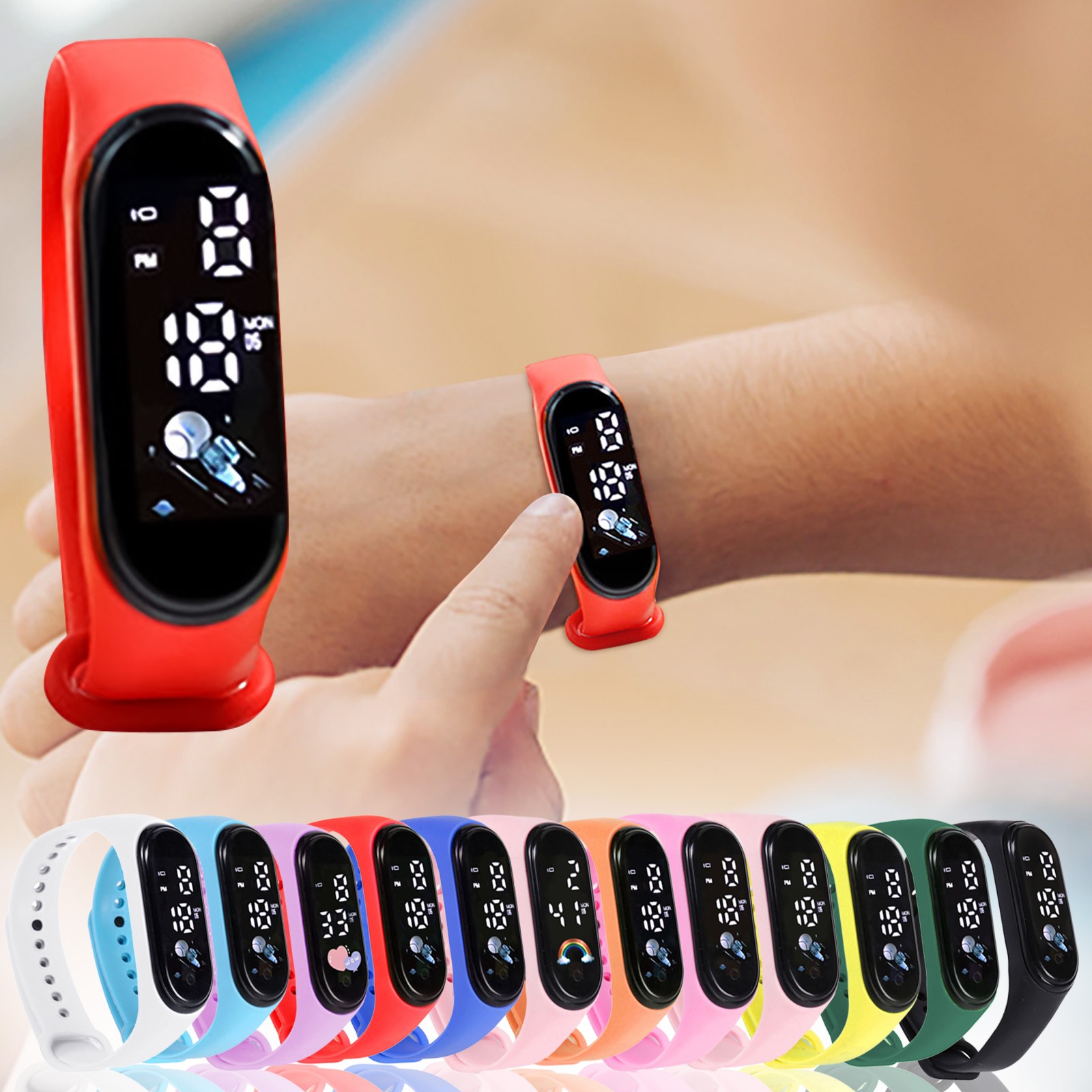 귀여운 어린이용 스마트워치, 패션 아웃도어 방수 스포츠 - Smartwatch Watches Girls 리뷰 및 가격