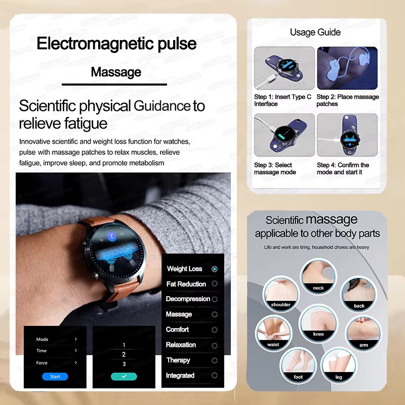 2026년형 최신 업그레이드 펄스 테라피 건강 검진 스 - Smartwatch Watches For Women Branded 리뷰 및 가격