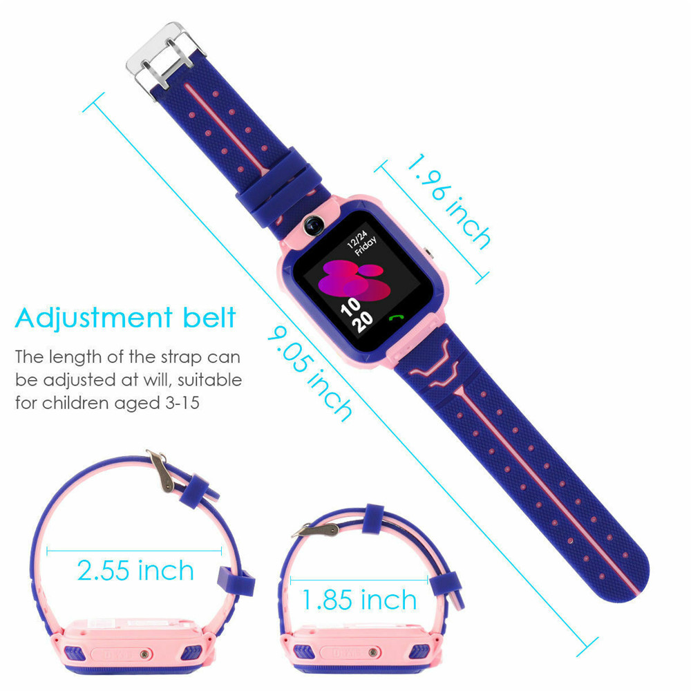 어린이 스마트 워치 2G SOS 통화, LBS 위치,  - Smartwatch Watches Gift For Boys 리뷰 및 가격