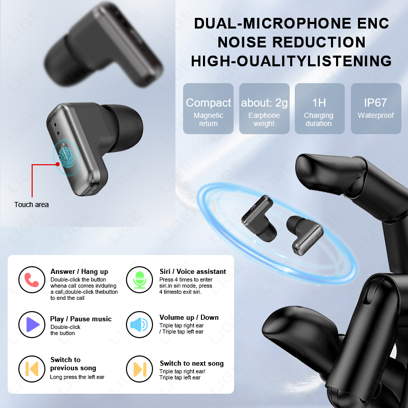새로운 스마트워치 BT 통화 무선 이어버드 2 in 1 - Smartwatch Noise Watches 리뷰 및 가격