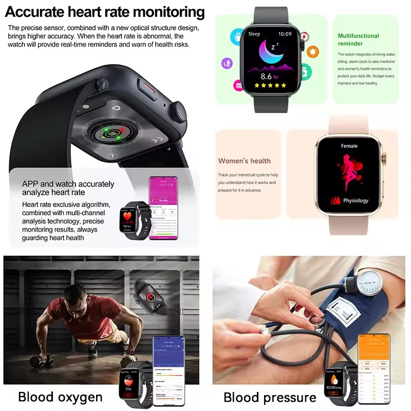스마트 워치 다이얼 전화 응답 칼로리 추적 심박수 모니 - Smartwatch Watches For Women Branded 리뷰 및 가격