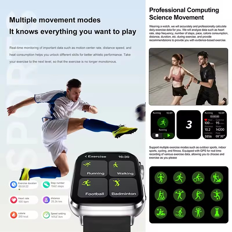 스마트 워치 다이얼 전화 응답 칼로리 추적 심박수 모니 - Smartwatch Watches For Women Branded 리뷰 및 가격