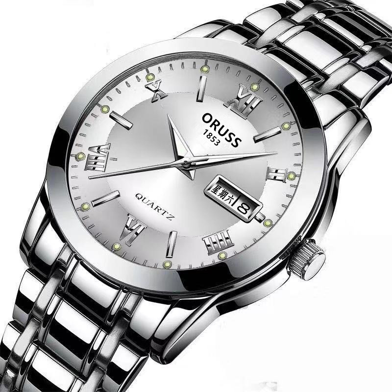 남성용 쿼츠 시계 달력이 있는 초박형 스틸 손목시계 남 - Smartwatch Watches Gift For Boys 리뷰 및 가격