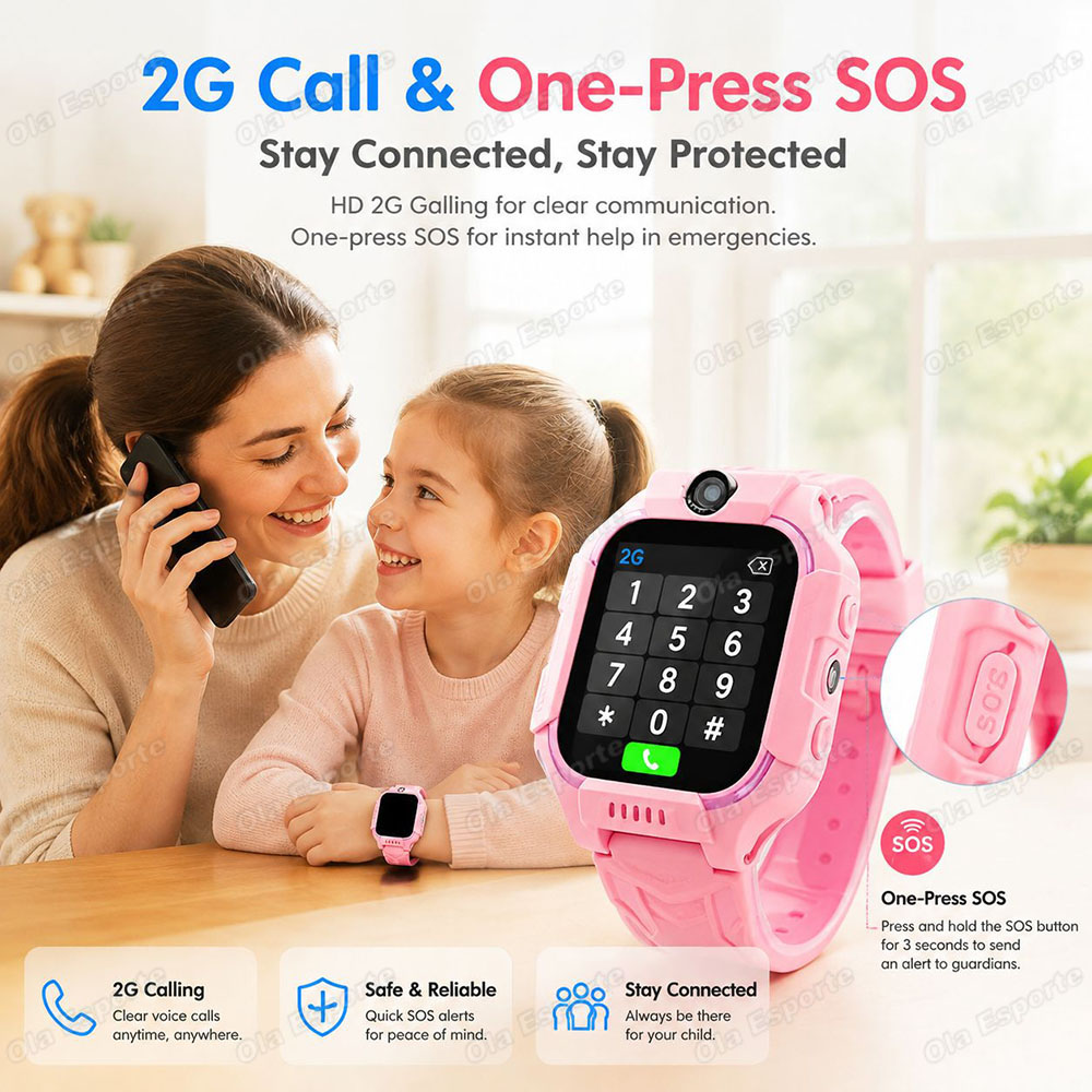 2026년 신형 5G 키즈 GPS 스마트워치 SOS 통 - Smartwatch Watches Gift For Boys 리뷰 및 가격
