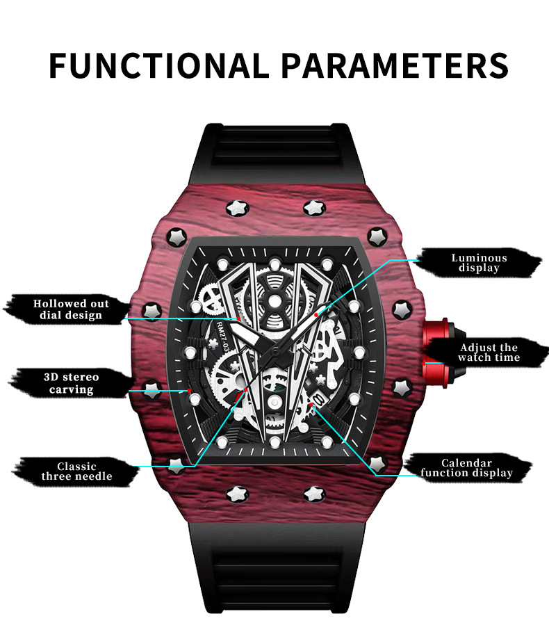 BINBOND 2026 럭셔리 남성용 쿼츠 시계 실리콘 - Smartwatch Sports Watches For Men 리뷰 및 가격