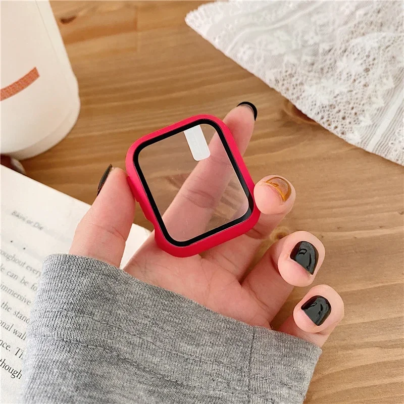 3 팩 유리 + 커버 Apple Watch 케이스 44 - Smartwatch Watches Girls 리뷰 및 가격