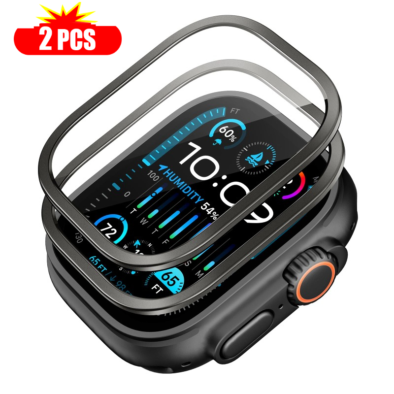 Apple Watch 용 2pcs 강화 유리 울트라 4 - Smartwatch Apple Watches For Women 리뷰 및 가격