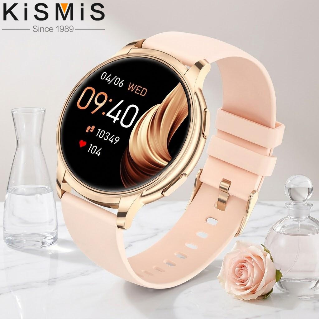 여성용 스마트워치 방수 심박수 수면 추적기 전화 수신  - Smartwatch Digital Watches For Women 리뷰 및 가격